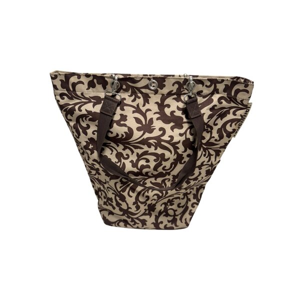 Reisenthel Shopper Shoulder Shopping Bag Polyester Baroque Taupe 18” x 9” x 8” - Picture 3 of 8